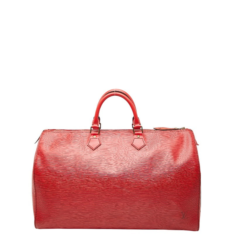 ルイ ヴィトン エピ スピーディ40 ボストンバッグ ハンドバッグ M42987 カスティリアンレッド レザー レディース LOUIS VUITTON 【中古】