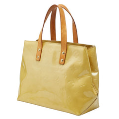 ルイ ヴィトン モノグラム ヴェルニ リードPM ハンドバッグ M91144 ベージュ パテントレザー レディース LOUIS VUITTON 【中古】