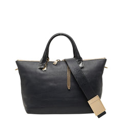 クロエ ベイリー ハンドバッグ ショルダーバッグ 2WAY グレー レザー レディース Chloe 【中古】