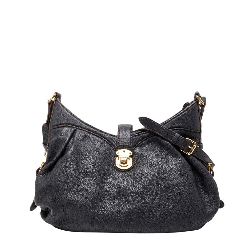 ルイ ヴィトン モノグラム マヒナ XS ショルダーバッグ M95660 ノワール ブラック レザー レディース LOUIS VUITTON 【中古】