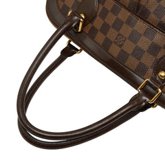 ルイ ヴィトン ダミエ トレヴィGM ハンドバッグ N51998 ブラウン PVC レザー レディース LOUIS VUITTON 【中古】