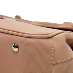 バーバリー DK88 ハンドバッグ ショルダーバッグ 2WAY ピンク レッド レザー レディース BURBERRY 中古