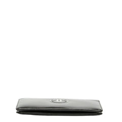 シャネル ココマーク メイクアップ 長財布 ブラック エナメル レディース CHANEL 【中古】