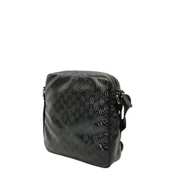 グッチ GGインプリメ 斜め掛け ショルダーバッグ 201448 ブラック PVC メンズ GUCCI 【中古】