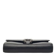 グッチ デュオニソス チェーンウォレット ショルダーバッグ 401231 ブラック PVC レザー レディース GUCCI 【中古】