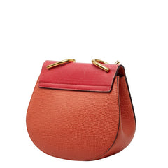 クロエ Drew ドリュー チェーン ショルダーバッグ 3S1031 ピンク系 レザー レディース Chloe 【中古】