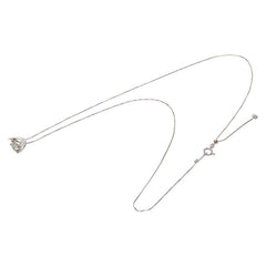 Pt900 プラチナ Pt850 プラチナ ダイヤ0.60ct ペンダント ネックレス レディース 【中古】