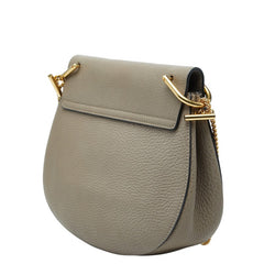 クロエ ドリュー チェーンショルダーバッグ グレージュ レザー レディース Chloe 【中古】