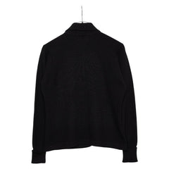 シャネル ココマークボタン ニット カーディガン サイズ38 ブラック カシミヤ100% レディース CHANEL 【中古】