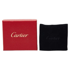 カルティエ 2Cモチーフ ロゴ マネークリップ T1220407 シルバー メタル メンズ CARTIER 【中古】