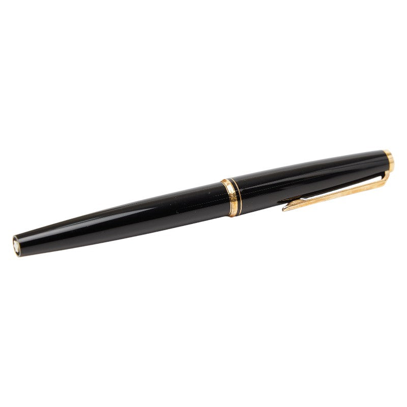 モンブラン - 万年筆 ペン先585 221 ブラック ゴールド プラスチック K14 ゴールド メンズ MONTBLANC 【中古】