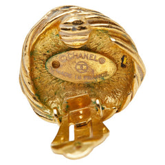 シャネル ココマーク イヤリング ゴールド メッキ レディース CHANEL 【中古】