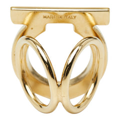 サルヴァトーレフェラガモ ガンチーニ スカーフリング ゴールド メッキ レディース Salvatore Ferragamo 【中古】