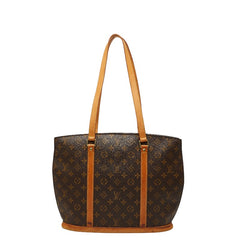 ルイ ヴィトン モノグラム バビロン トートバッグ M51102 ブラウン PVC レザー レディース LOUIS VUITTON 中古