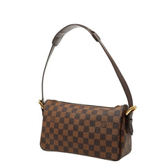 ルイ ヴィトン ダミエ ラヴェッロGM ショルダーバッグ N60006 ブラウン PVC レザー レディース LOUIS VUITTON 【中古】