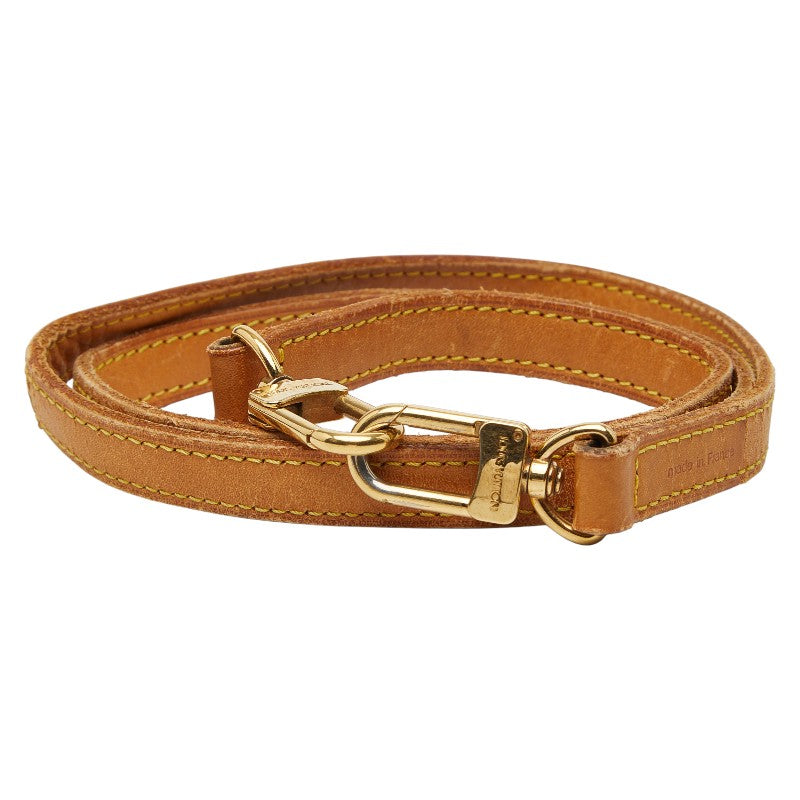 ルイ ヴィトン ショルダーストラップ ベージュ レザー レディース LOUIS VUITTON 【中古】