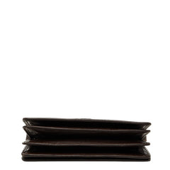フェンディ ズッカ ショルダーバッグ ブラウン キャンバス レザー レディース FENDI 【中古】