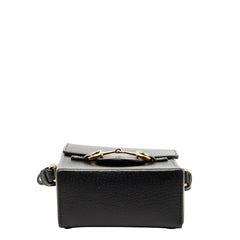 グッチ ホースビット1955 ショルダーバッグ 732302 ブラック レザー レディース GUCCI 【中古】