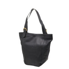 コーチ トートバッグ ショルダーバッグ ブラック レザー レディース COACH 【中古】