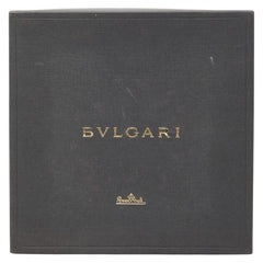 ブルガリ × Rosenthal ローゼンタール エキセントリカ 灰皿 クリア ガラス メンズ BVLGARI 【中古】