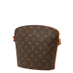 ルイ ヴィトン モノグラム ドルーオ 斜め掛け ショルダーバッグ M51290 ブラウン PVC レザー レディース LOUIS VUITTON 【中古】