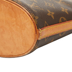 ルイ ヴィトン モノグラム ドルーオ 斜め掛け ショルダーバッグ M51290 ブラウン PVC レザー レディース LOUIS VUITTON 【中古】