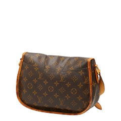 ルイ ヴィトン モノグラム メニルモンタンPM 斜め掛け ショルダーバッグ M40474 ブラウン PVC レザー レディース LOUIS VUITTON 【中古】