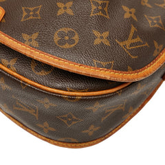 ルイ ヴィトン モノグラム メニルモンタンPM 斜め掛け ショルダーバッグ M40474 ブラウン PVC レザー レディース LOUIS VUITTON 【中古】