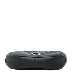 ディオール トロッター 斜め掛け ショルダーバッグ ブラック PVC レザー レディース Dior 【中古】