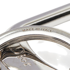 ディオール キーホルダー バッグチャーム シルバー ホワイト メタル フェイクパール レディース Dior 【中古】