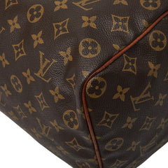 ルイ ヴィトン モノグラム スピーディ35 ハンドバッグ ミニボストンバッグ M41107 ブラウン PVC レザー レディース LOUIS VUITTON 【中古】