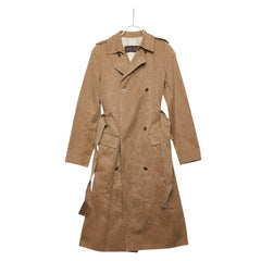 バーバリー トレンチコート 表記サイズ6 ブラウン コットン レディース BURBERRY 【中古】