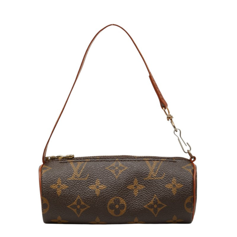 ルイ ヴィトン モノグラム パピヨン 付属品 ハンドバッグ ポーチ ブラウン PVC レザー レディース LOUIS VUITTON 【中古】