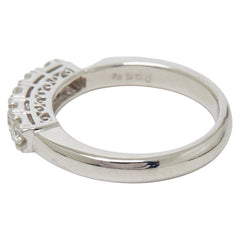 Pt900 プラチナ ダイヤ0.50ct リング 指輪 レディース 15号 【中古】