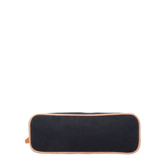 エルメス ボリードMM ポーチ ブラック キャンバス レザー レディース HERMES 【中古】