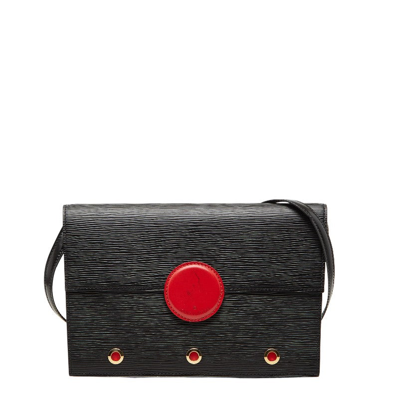 ルイ ヴィトン エピ ウブロ ショルダーバッグ クラッチバッグ 2WAY M52557 ブラック レザー レディース LOUIS VUITTON 中古