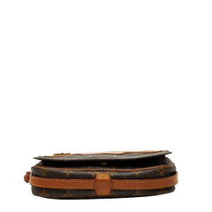 ルイ ヴィトン モノグラム サンジェルマン24 斜め掛け ショルダーバッグ M51210 ブラウン PVC レザー レディース LOUIS VUITTON 【中古】