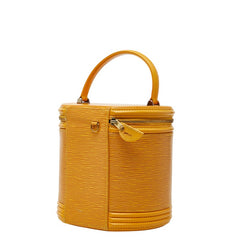 ルイ ヴィトン エピ カンヌ ハンドバッグ バニティバッグ M48039 タッシリイエロー レザー レディース LOUIS VUITTON 【中古】