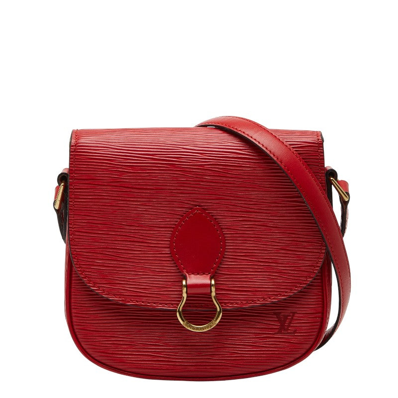 ルイ ヴィトン エピ ミニ サンクルー ショルダーバッグ M52217 カスティリアンレッド レザー レディース LOUIS VUITTON 【中古】