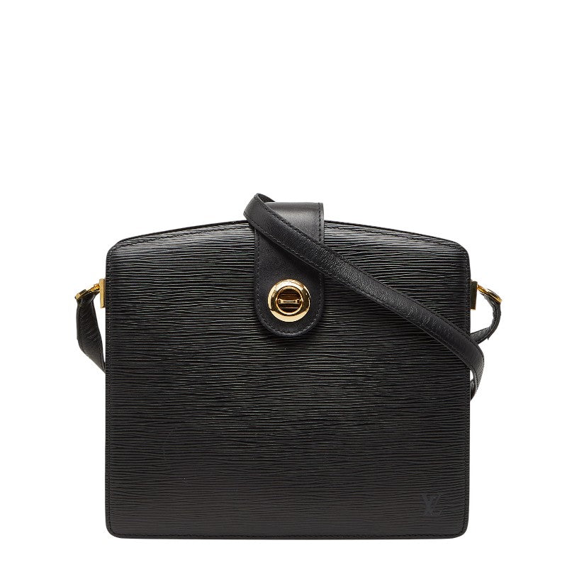 ルイ ヴィトン エピ カプチン ショルダーバッグ M52342 ブラック ノワール レザー レディース LOUIS VUITTON 中古