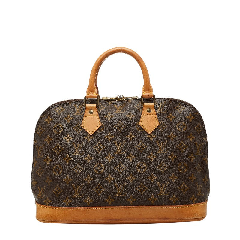 ルイ ヴィトン モノグラム アルマPM ハンドバッグ M51130 ブラウン PVC レザー レディース LOUIS VUITTON 【中古】