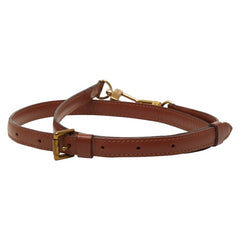 ルイ ヴィトン ショルダーストラップ ブラウン レザー レディース LOUIS VUITTON 【中古】