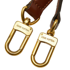 ルイ ヴィトン ショルダーストラップ ブラウン レザー レディース LOUIS VUITTON 【中古】