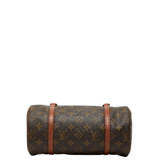 ルイ ヴィトン モノグラム パピヨン26 ハンドバッグ M51366 ブラウン PVC レザー レディース LOUIS VUITTON 【中古】
