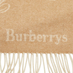 バーバリー マフラー ベージュ カシミヤ レディース BURBERRY 【中古】