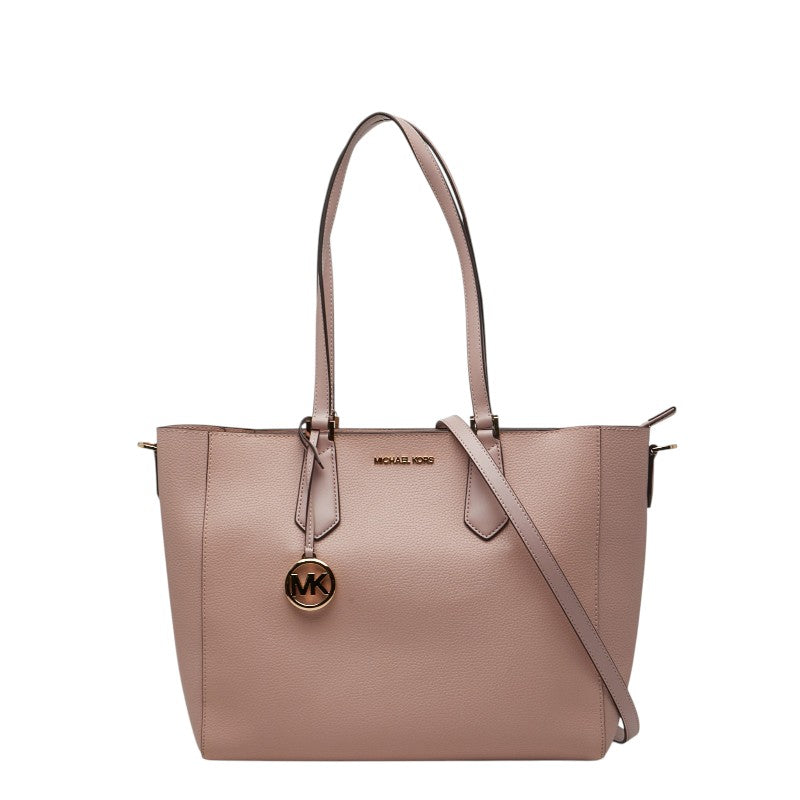マイケルコース トートバッグ ショルダーバッグ 2WAY 35H9GKFT9T ピンク レザー レディース Michael Kors 中古