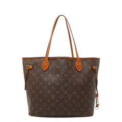 ルイ ヴィトン モノグラム ネヴァーフルMM ショルダーバッグ トートバッグ M40156 ブラウン PVC レザー レディース LOUIS VUITTON 【中古】