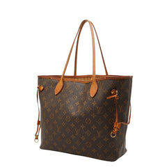 ルイ ヴィトン モノグラム ネヴァーフルMM ショルダーバッグ トートバッグ M40156 ブラウン PVC レザー レディース LOUIS VUITTON 【中古】