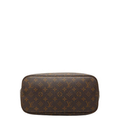 ルイ ヴィトン モノグラム ネヴァーフルMM ショルダーバッグ トートバッグ M40156 ブラウン PVC レザー レディース LOUIS VUITTON 【中古】