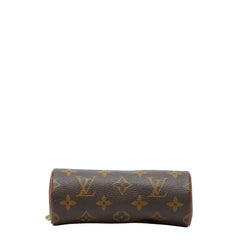 ルイ ヴィトン モノグラム パピヨン 付属品 ミニハンドバッグ ミニポーチ ブラウン PVC レザー レディース LOUIS VUITTON 【中古】